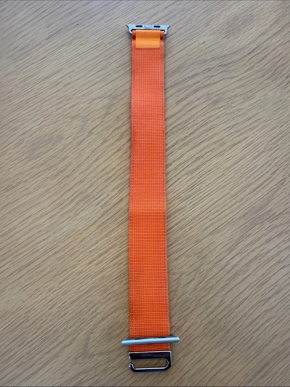 Apple Watch Bands in Black, Orange & Light Gray